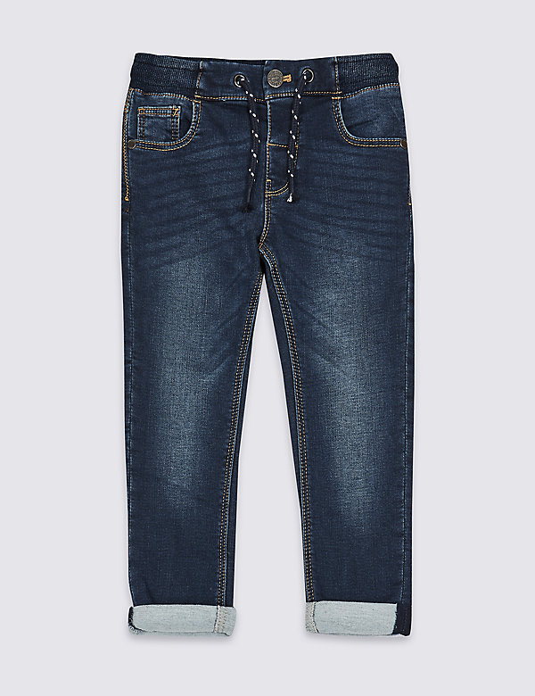 Pohodlné strečové džíny s&nbsp;klasickým střihem nohavic (2–7&nbsp;let) - CZ