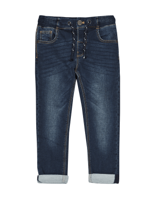 

Boys Regular Leg Comfort Stretch Jeans (2-7 Yrs) - Dark Denim, Dark Denim