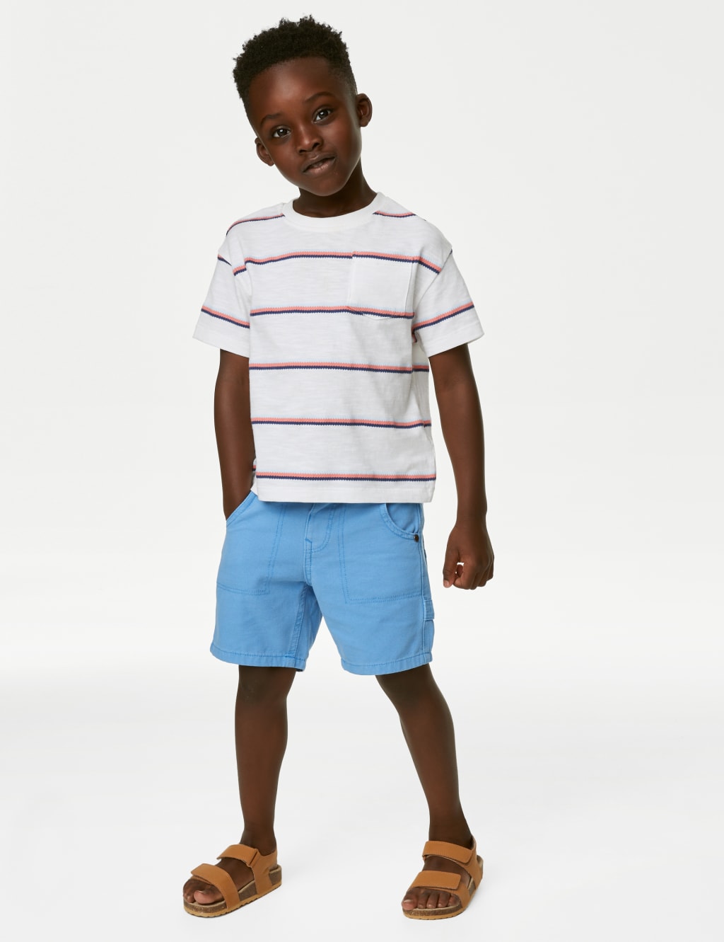 Pure Cotton Shorts (2-8 Yrs) image 1