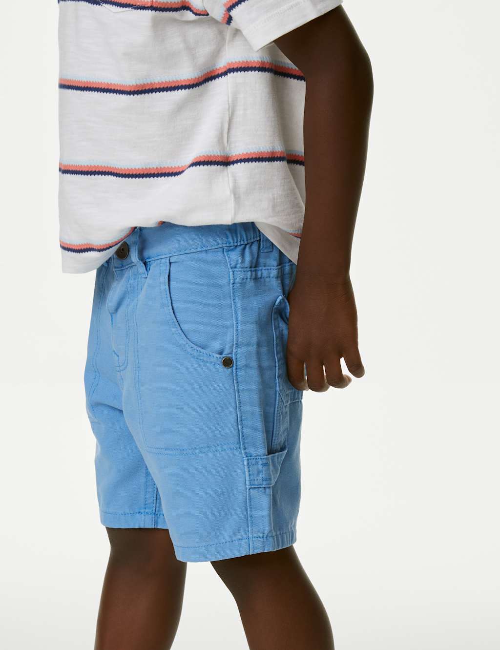Pure Cotton Shorts (2-8 Yrs) image 3