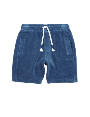 

Boys M&S Collection Cotton Rich Towelling Shorts (2-7 Yrs) - Navy, Navy