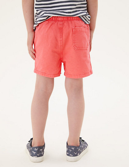 Pure Cotton Rugby Shorts (2-7 Yrs)