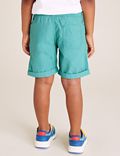 2pk Pure Cotton Ripstop Shorts (2-7 Yrs)