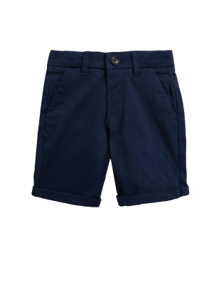 

Boys M&S Collection Cotton Rich Chino Shorts (2-7 Yrs) - Navy, Navy