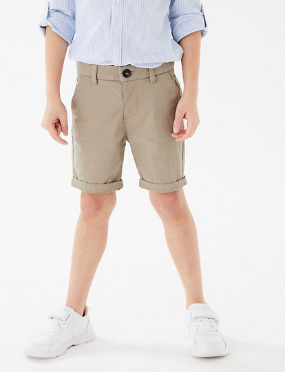 Cotton Rich Chino Shorts (2-7 Yrs)