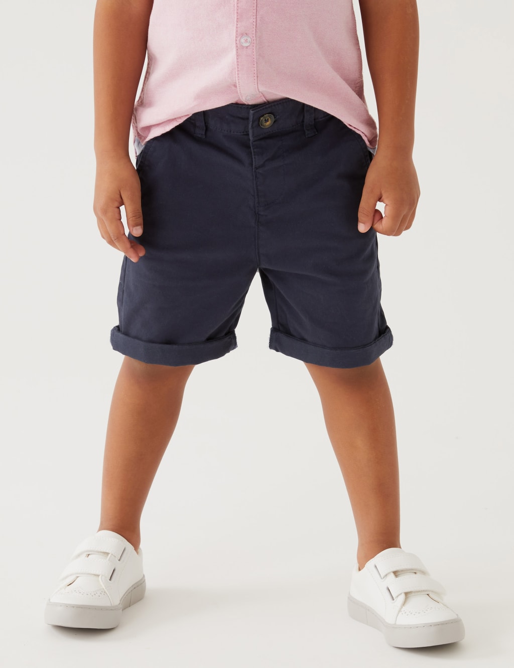 Cotton Rich Chino Shorts (2-8 Yrs) image 3