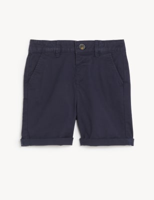 

Boys M&S Collection Cotton Rich Chino Shorts (2-8 Yrs) - Navy, Navy