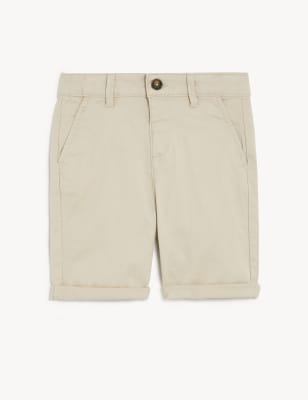 

Boys M&S Collection Cotton Rich Chino Shorts (2-8 Yrs) - Natural, Natural