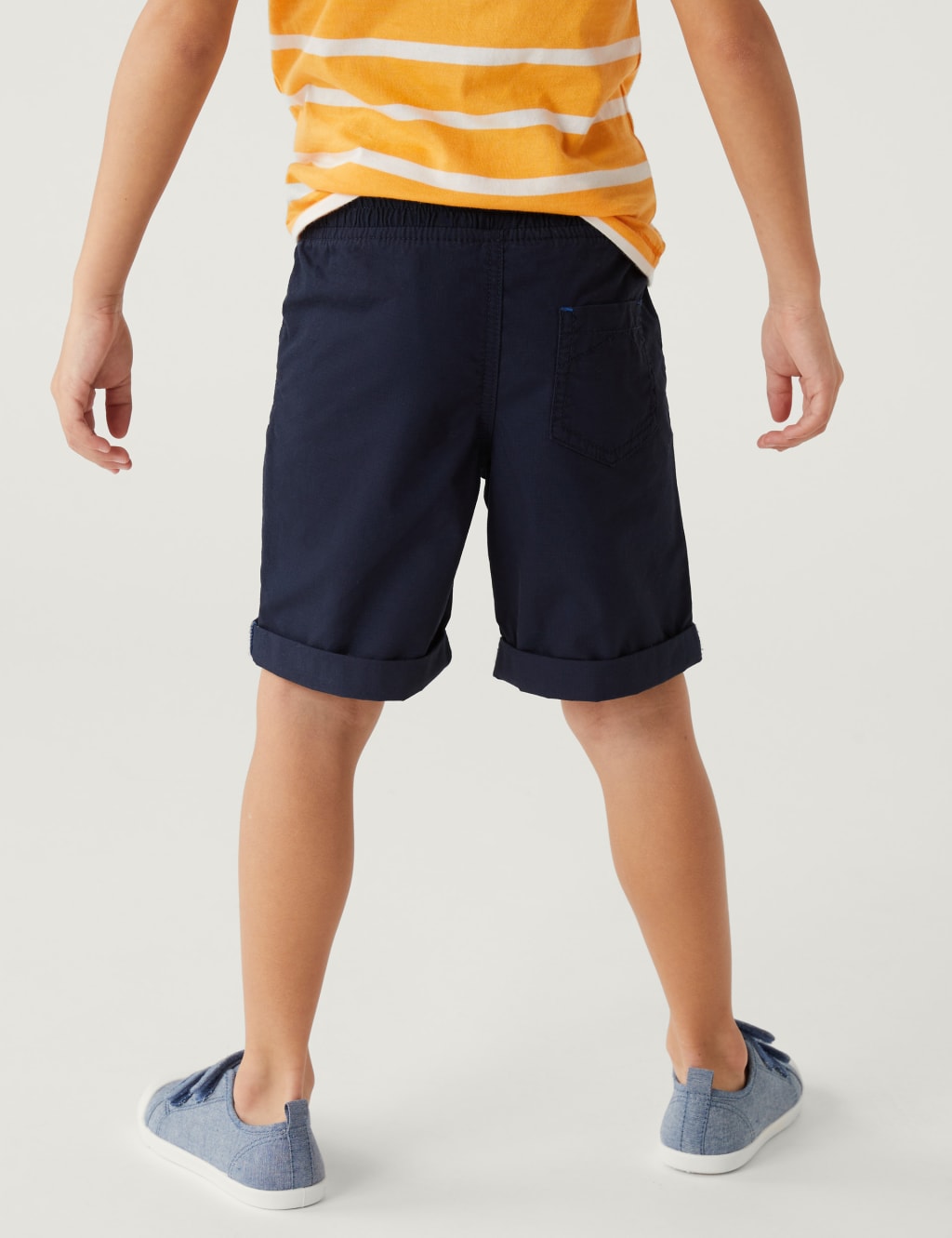 2pk Pure Cotton Shorts (2 - 8 Yrs) image 5