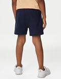 2pk Cotton Rich Shorts (2-8 Yrs)