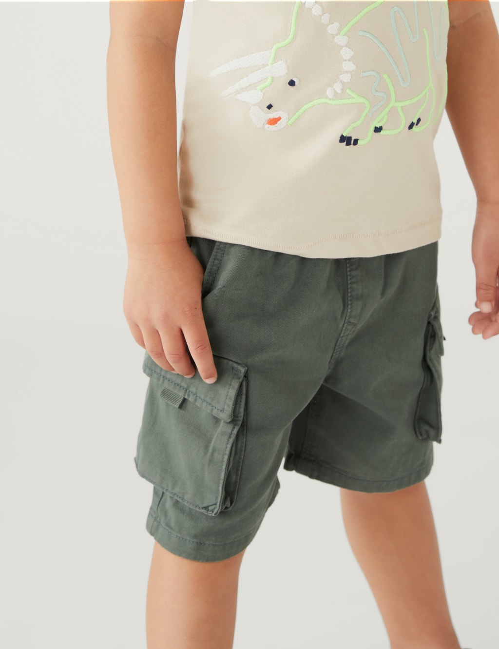 Pure Cotton Shorts (2-8 Yrs) image 2