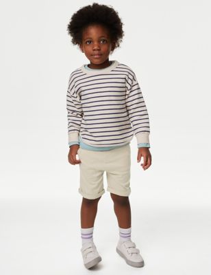 

Boys M&S Collection Cotton Rich Chino Shorts (2-8 Yrs) - Natural, Natural