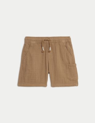 

Boys M&S Collection Pure Cotton Shorts (2-8 Yrs) - Spice, Spice
