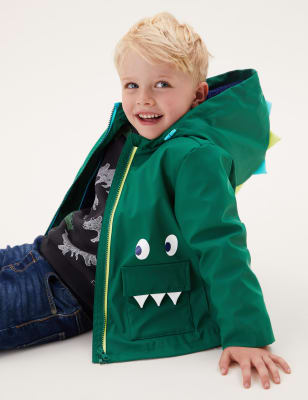 

Boys M&S Collection Stormwear™ Crocodile Fisherman Coat (2-7 Yrs) - Green, Green