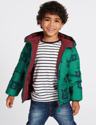 Boys Coats - Boys Parka, Padded Gilet & Leather Jackets | M&S