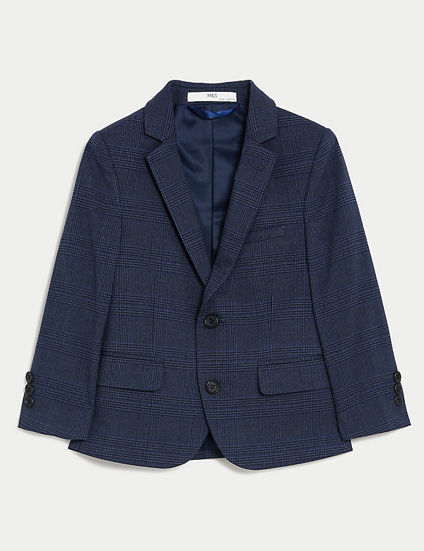Checked Suit Jacket (2-8 Yrs) - NZ