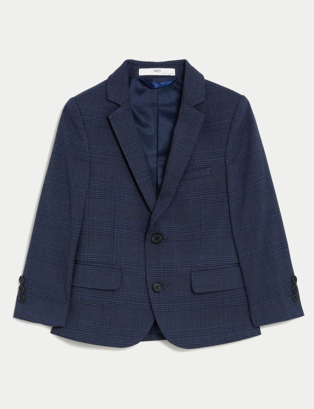 Checked Suit Jacket (2-8 Yrs)