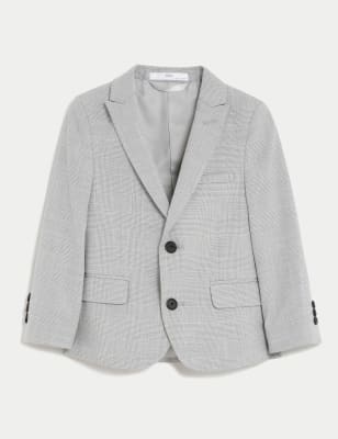 Checked Suit Jacket (2-8 Yrs)