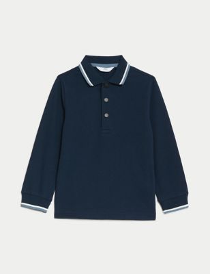 Cotton Rich Polo Shirt (2-8 Yrs)