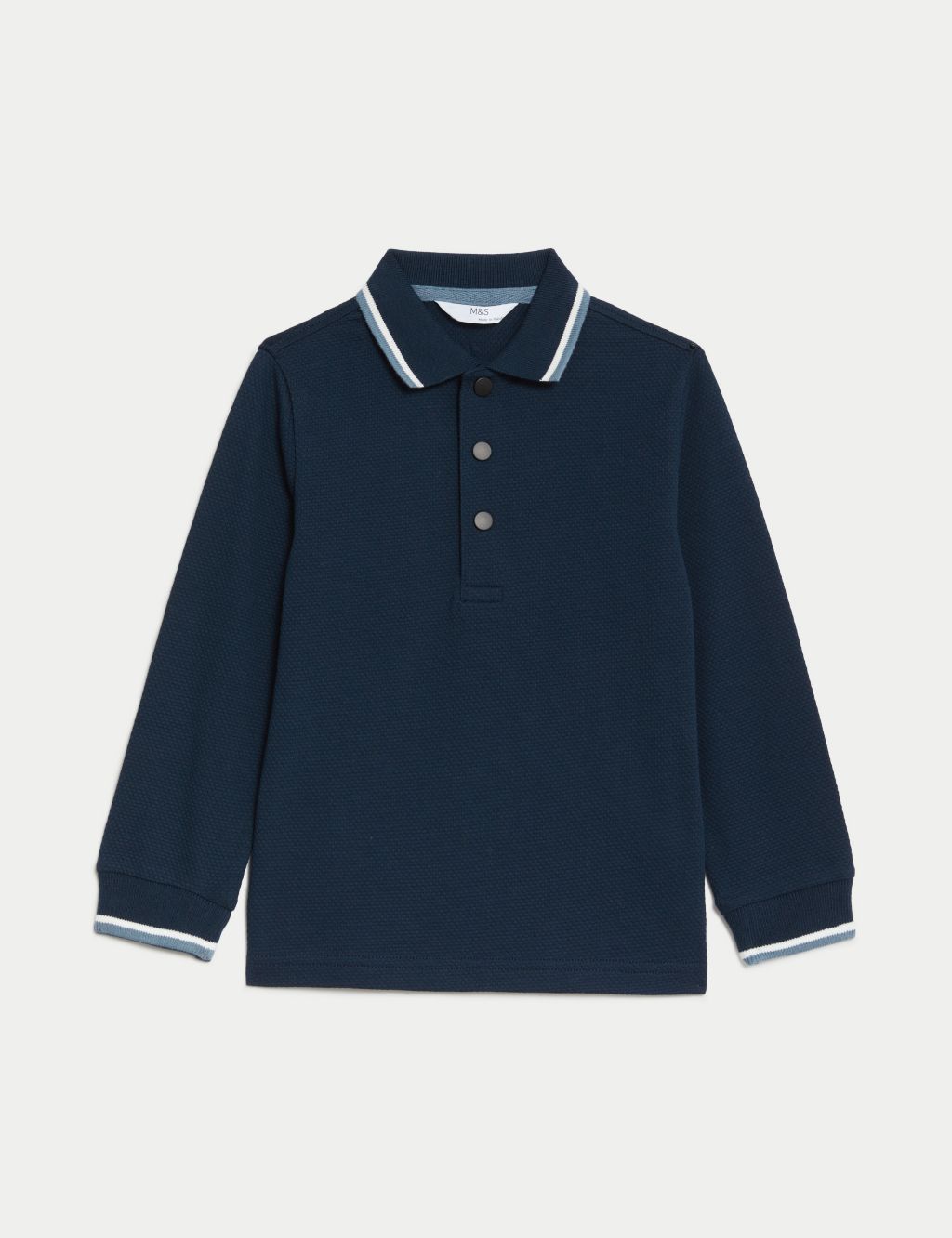 Cotton Rich Polo Shirt (2-8 Yrs) image 2