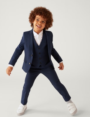 

Boys M&S Collection Suit Jacket (2-8 Yrs) - Indigo, Indigo