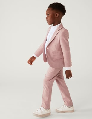 

Boys M&S Collection Mini Me Suit Jacket (2-8 Yrs) - Pink, Pink
