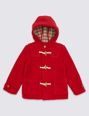 Paddington™ Duffle Coat with Wool (3 Months - 6 Years) | M&S