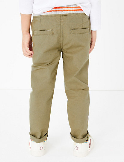 Cotton Ripstop Trousers (2-7 Yrs)