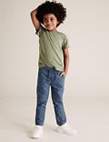 2pk Pure Cotton Ripstop Trousers (2-7 Yrs)