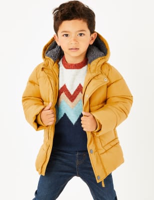 Manteau matelass&eacute; (du 3&nbsp;mois au 7&nbsp;ans)