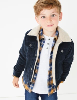 Veste en velours c&ocirc;tel&eacute; 100&nbsp;% coton (du 3&nbsp;mois au 7&nbsp;ans)
