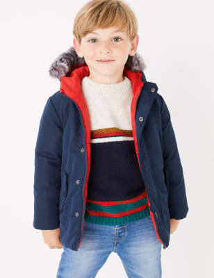 Parka r&eacute;versible matelass&eacute;e (du 3&nbsp;mois au 7&nbsp;ans)