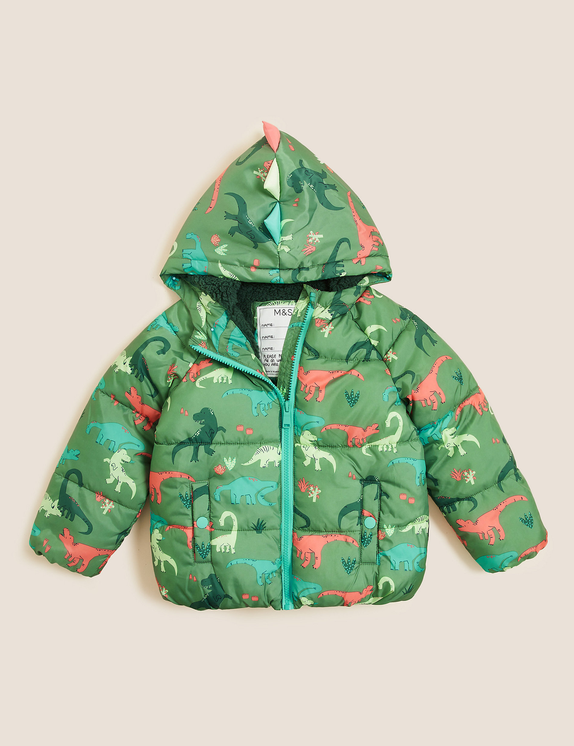 Stormwear™ Dinosaur Padded Raincoat (2-7 Yrs)