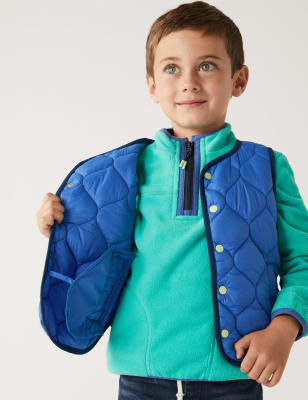 Boys on sale quilted gilet