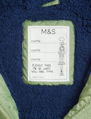 

Boys M&S Collection Camouflage Fleece Lined Padded Gilet (2-7 Yrs) - Green Mix, Green Mix