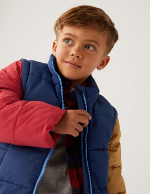 

Boys M&S Collection Stormwear™ Colour Block Raincoat (2-8 Yrs) - Multi, Multi