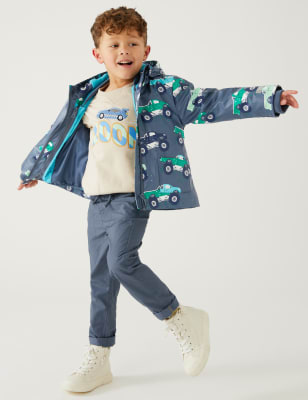 

M&S Collection Abrigo estilo pescador 3 en 1 Stormwear™ (2-8 años) - Blue Mix, Blue Mix