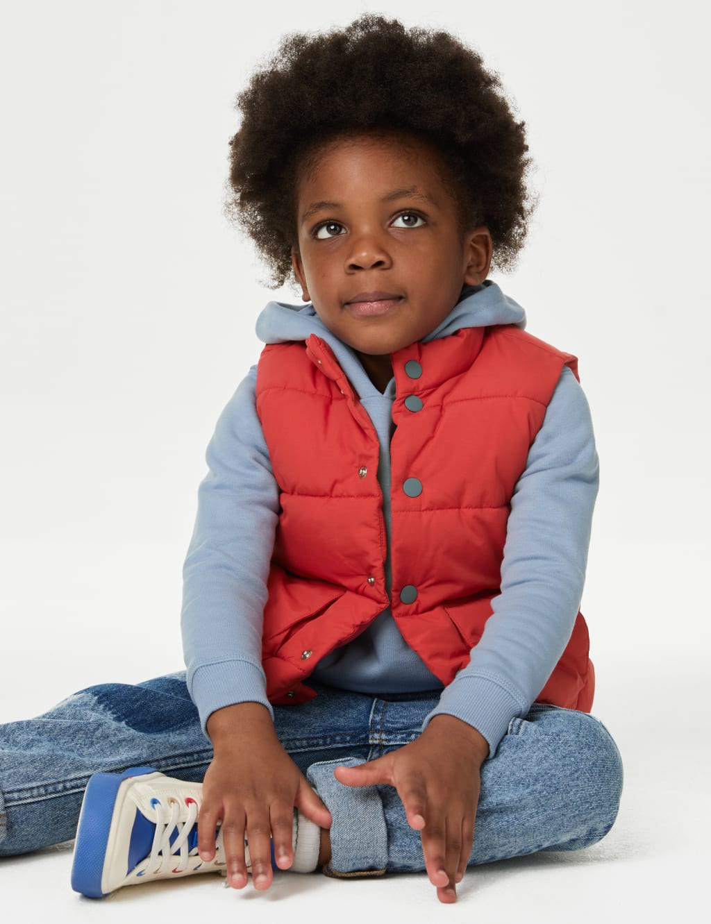 M&s boys gilet discount