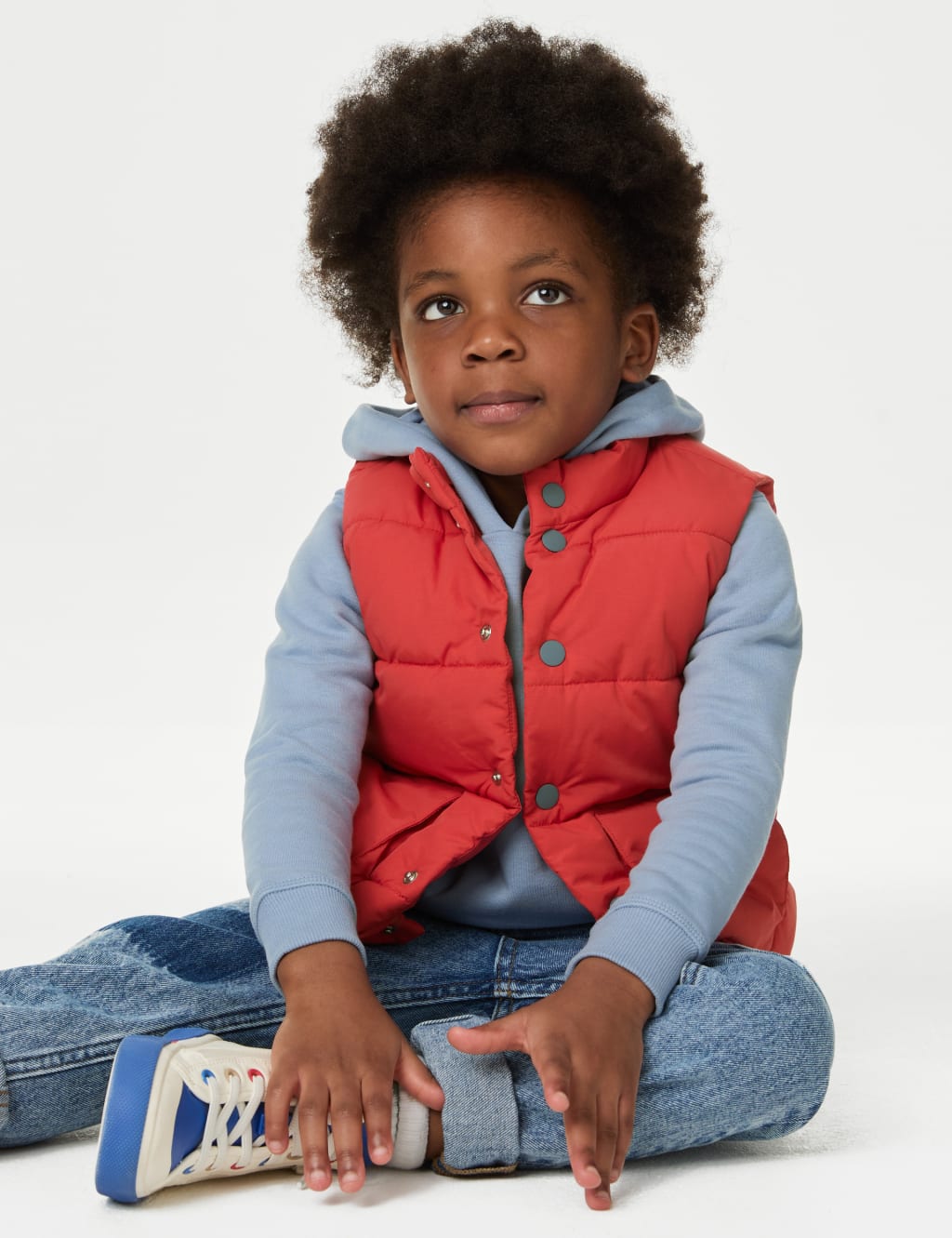 Kids sale padded gilet