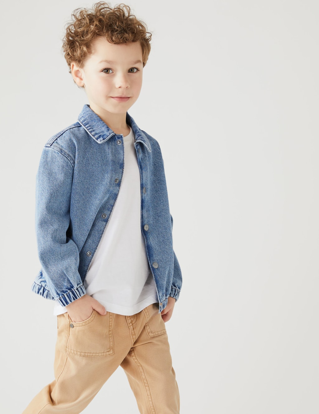 Denim Jacket (2-8 Yrs) image 1