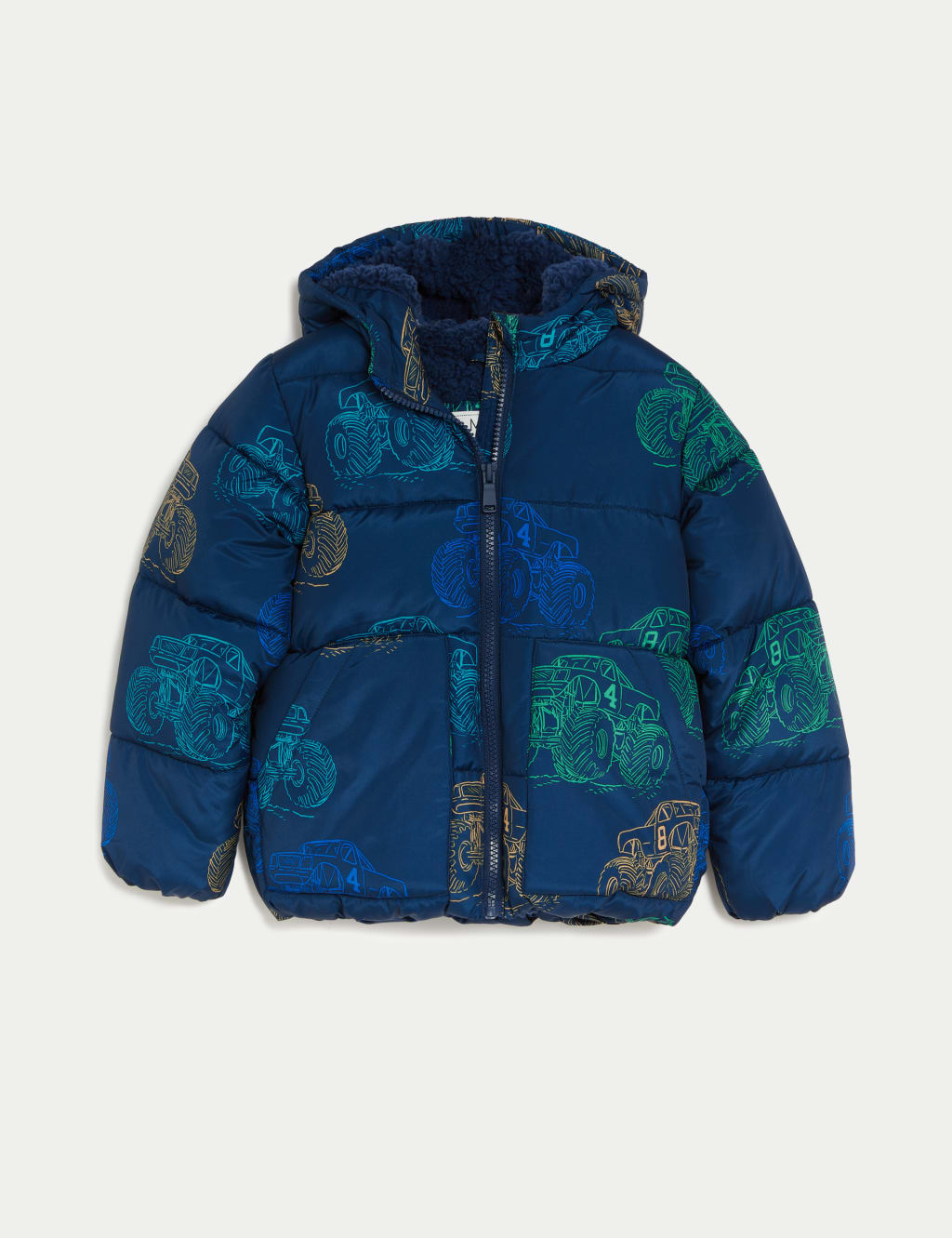 Stormwear™ Printed Padded Coat (2-8 Yrs) image 2