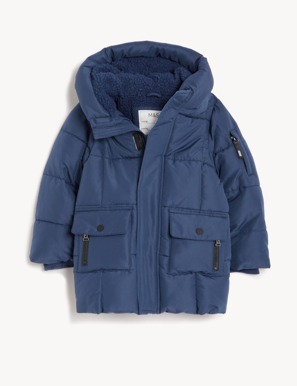 Stormwear™ Longline Padded Coat (2-8 Yrs) image 2