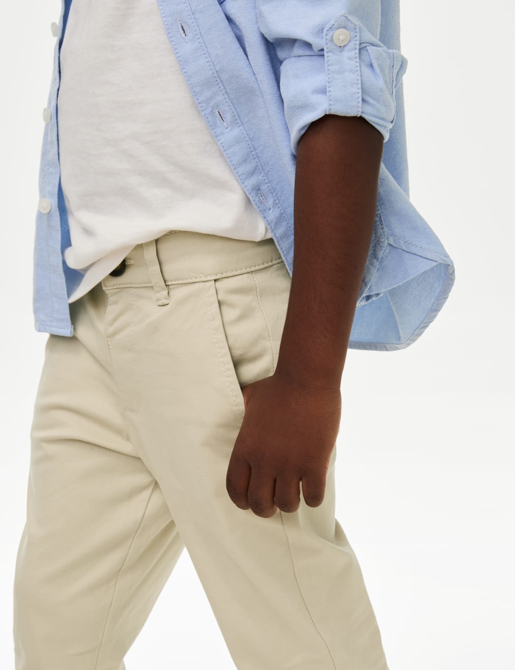 Cotton Rich Chinos (2-8 Yrs) image 2
