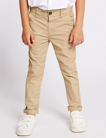 Cotton Chinos with Stretch (3 Mths - 7 Yrs)