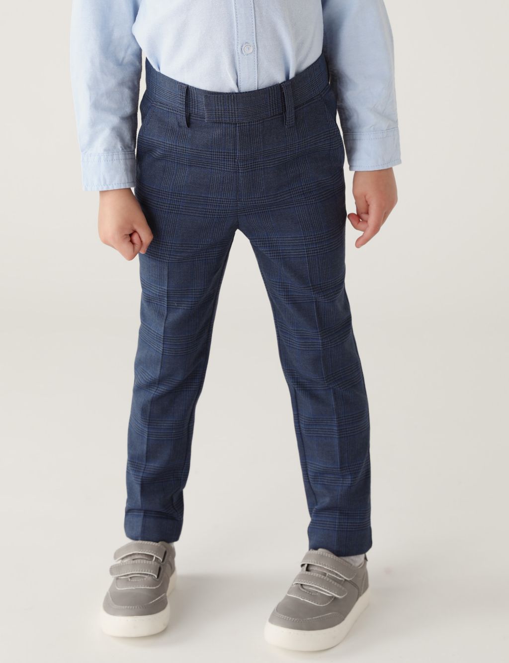 Checked Suit Trousers (2-8 Yrs) image 3