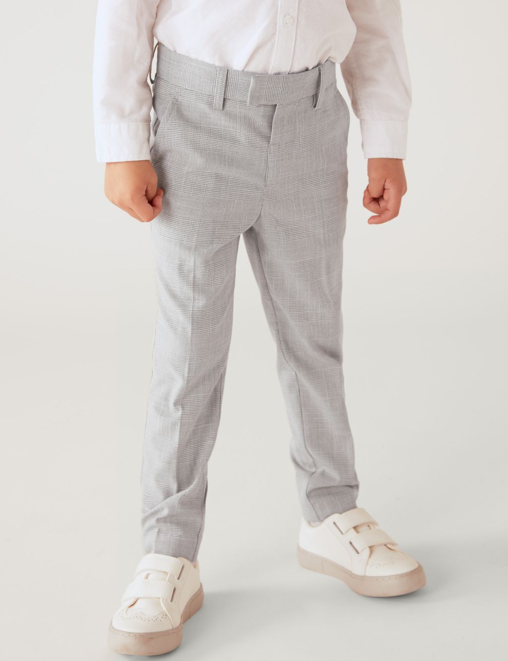 Checked Suit Trousers (2-8 Yrs) image 2