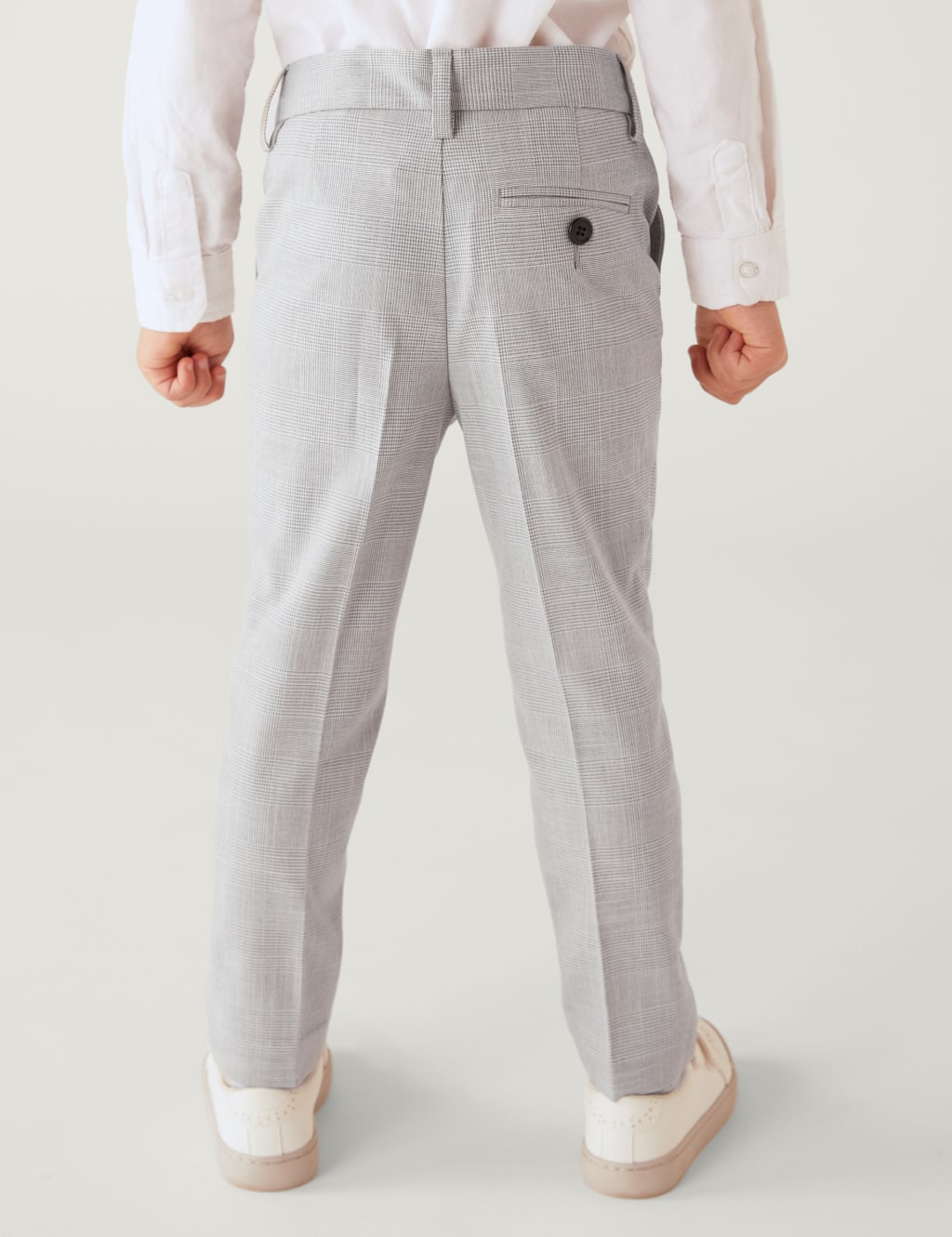 Checked Suit Trousers (2-8 Yrs) image 4