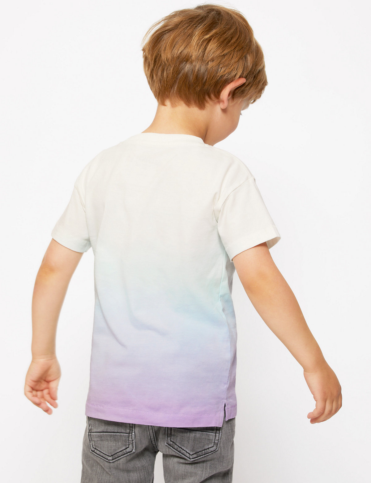 Cotton Dip Dye T-Shirt (2-7 Yrs)