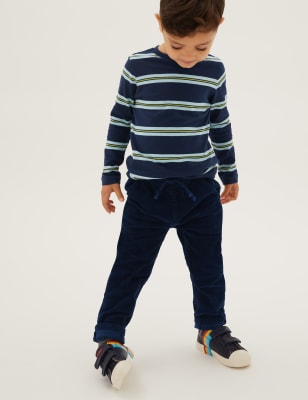 

M&S Collection Cord-Jogginghose (2-7 Jahre) - Navy, Navy