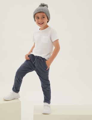 

Boys M&S Collection Cord Joggers (2-7 Yrs) - Carbon, Carbon
